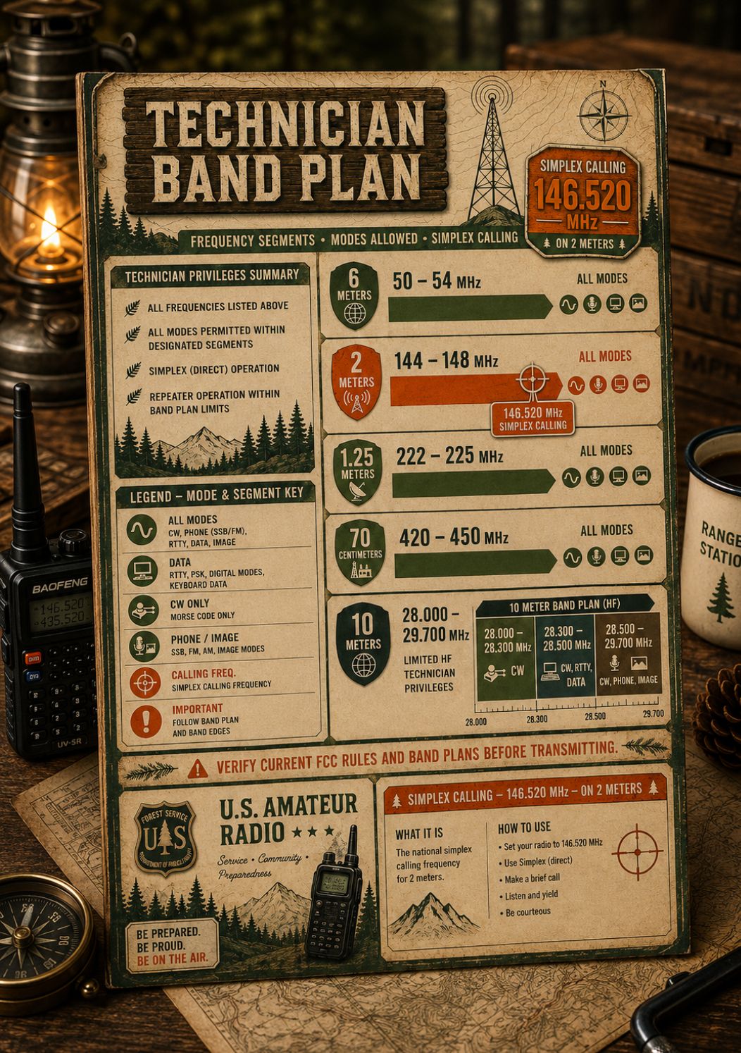 Technician Band Plan