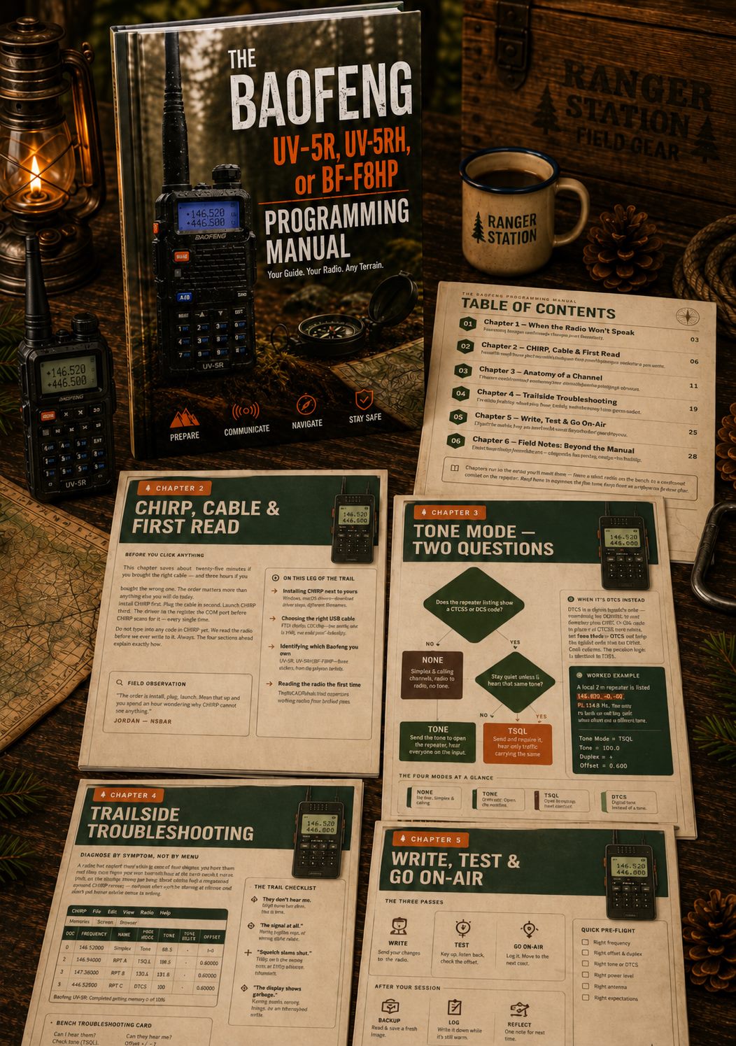 The Baofeng UV-5R, UV-5RH & BF-F8HP Programming Manual